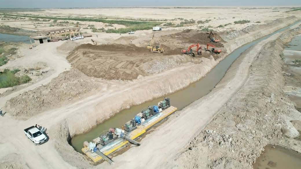 Within two days... the integrity of the Basra Council confirms: Suwaib water will quench the thirsty districts