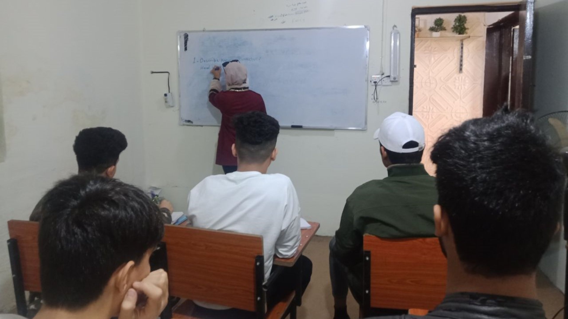 Sobriety is more important than trend.. The Ministry of Education prohibits photographing students inside private institutes