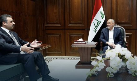 دعا لتغيير قانون 2016.. فيحان يلتقي الوائلي ويؤكد: النفط والمنافذ ركائز السيادة