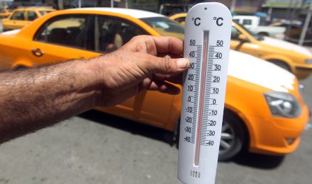No door will open for winter... August continues to be hot and stir up dust... the forties of summer haunt the atmosphere of Iraq
