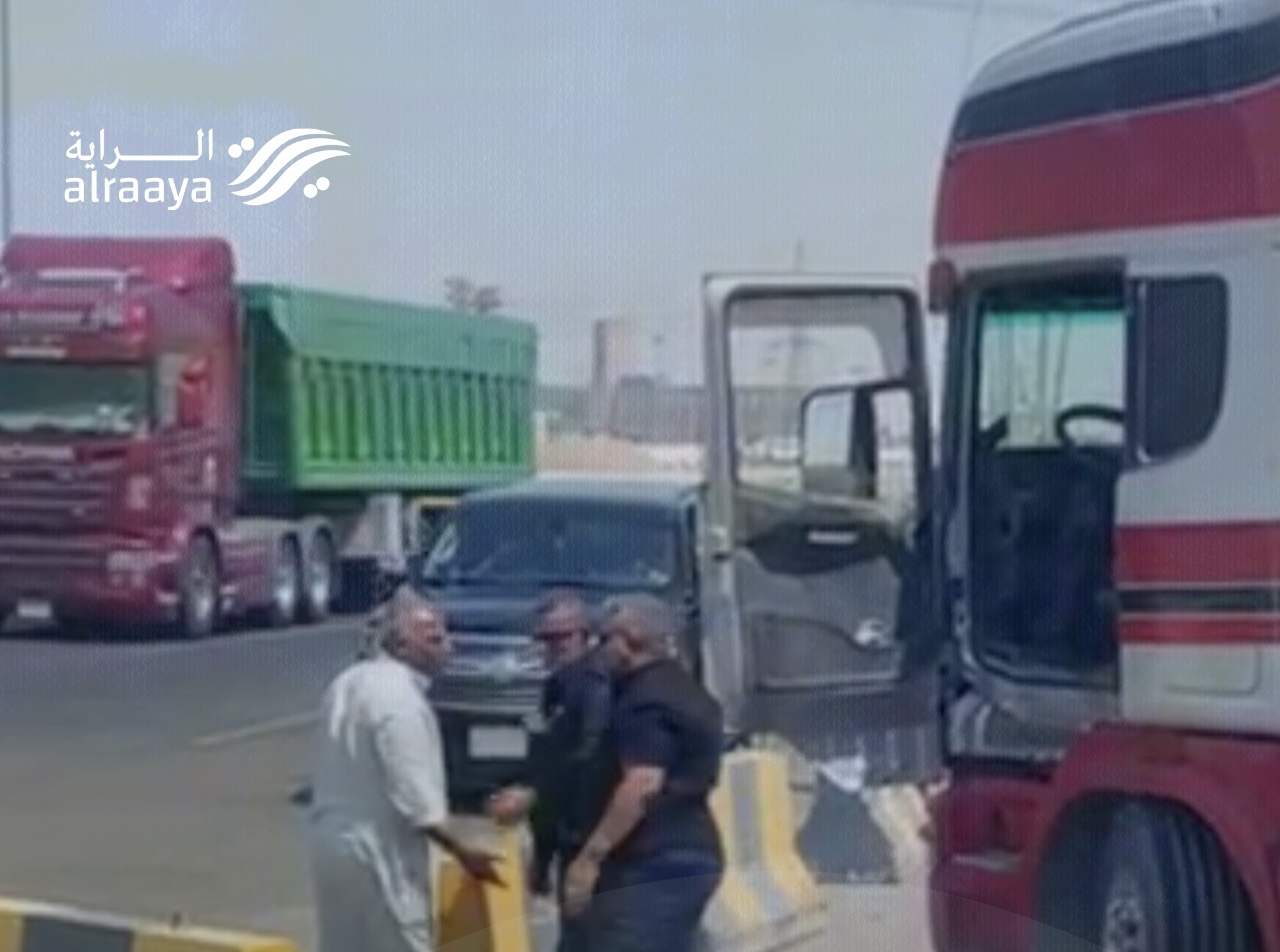 تحقيق واعتذار موانئ العراق توقف موظفا اعتدى على سائق شاحنة في أم قصر