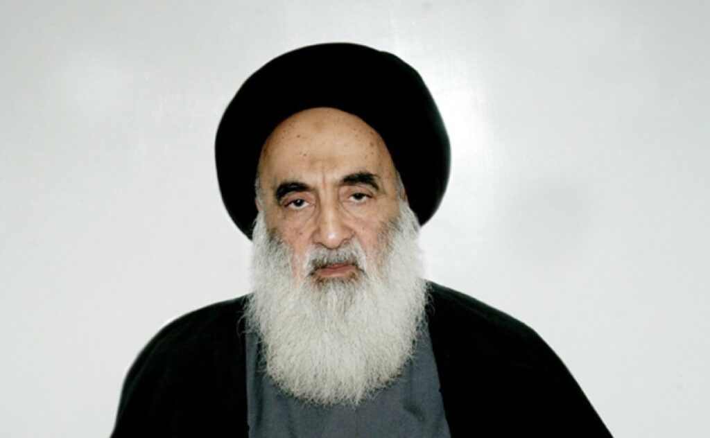 السيد السيستاني يذكر بما فعله جيش معاوية في الأنبار ويربطها بما يجري بالعالم الإسلامي