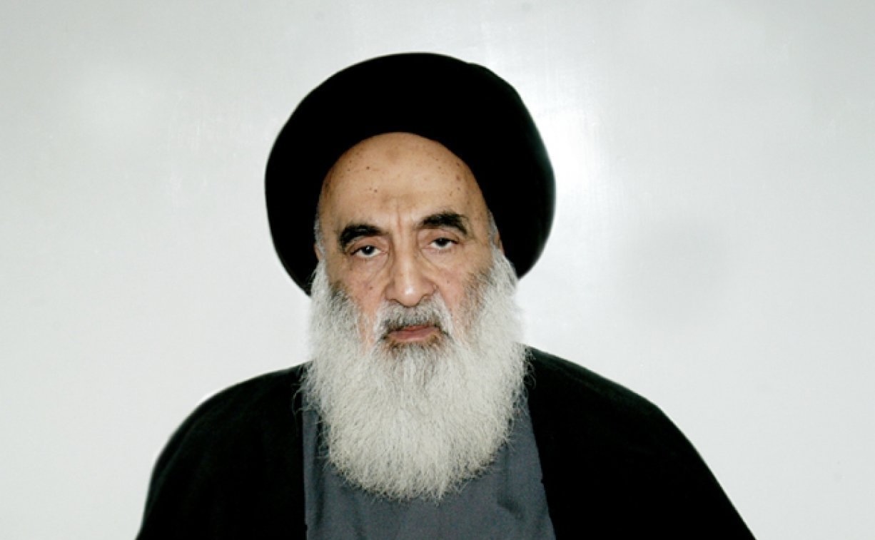 السيد السيستاني يذكر بما فعله جيش معاوية في الأنبار ويربطها بما يجري بالعالم الإسلامي