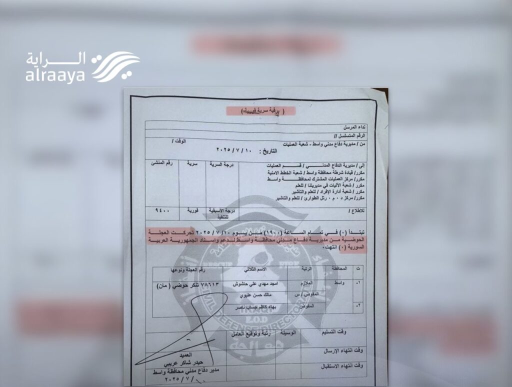 طالعات لسوريا.. برقية سرية تكشف سبباً فاقم خسائر الأرواح في حريق الكوت