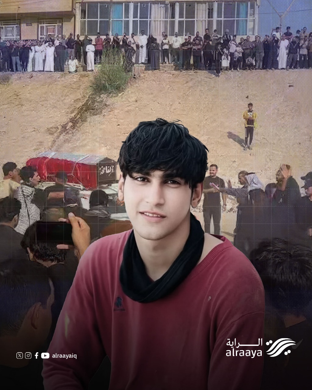 غريق بغداد.. رحلة شاب بحث عن الحياة فوجد نهايتها.. حسين الجياشي حلم ابتلعه دجلة