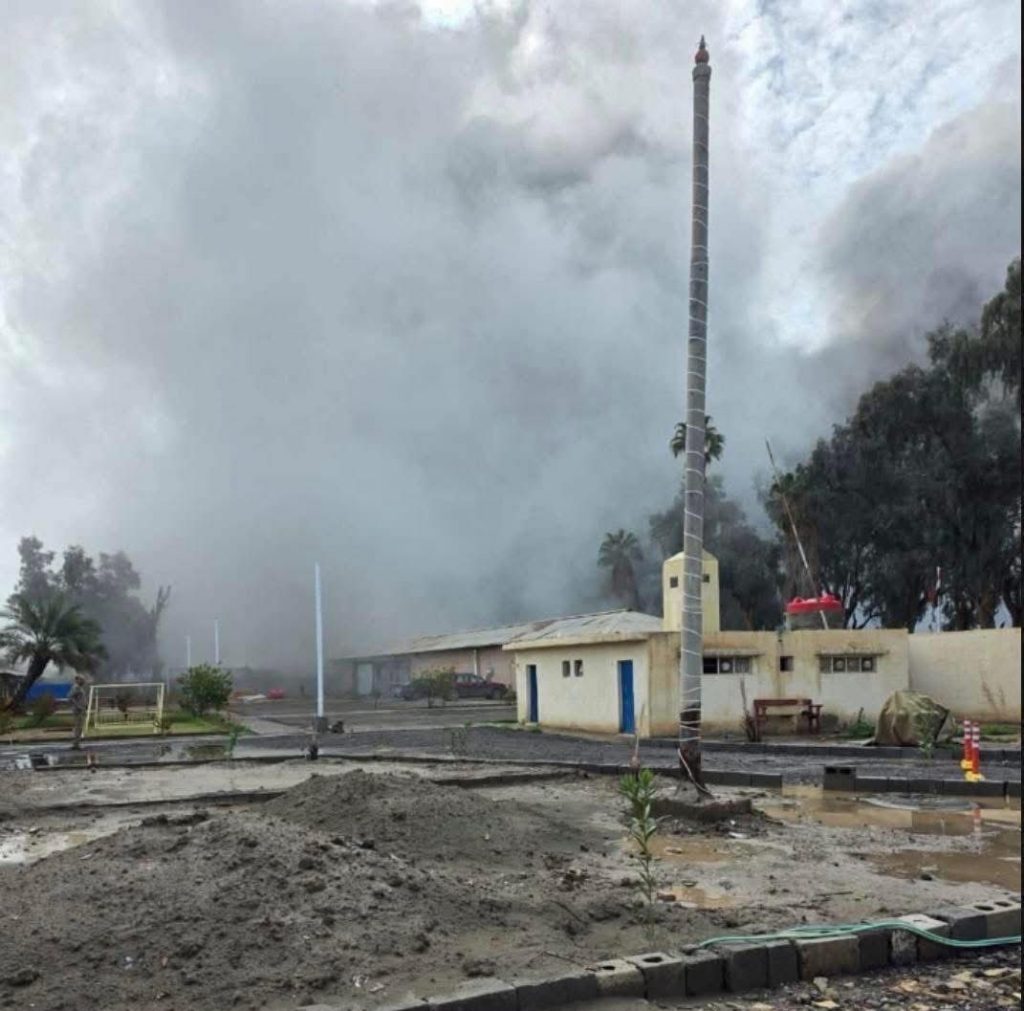 عدوان امريكي يسقط 7 شهداء من الجيش في الحبانية