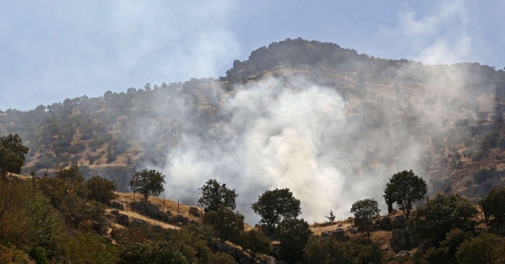 كردستان تناشد بغداد: إيران قصفت البيشمركة بصواريخ باليستية