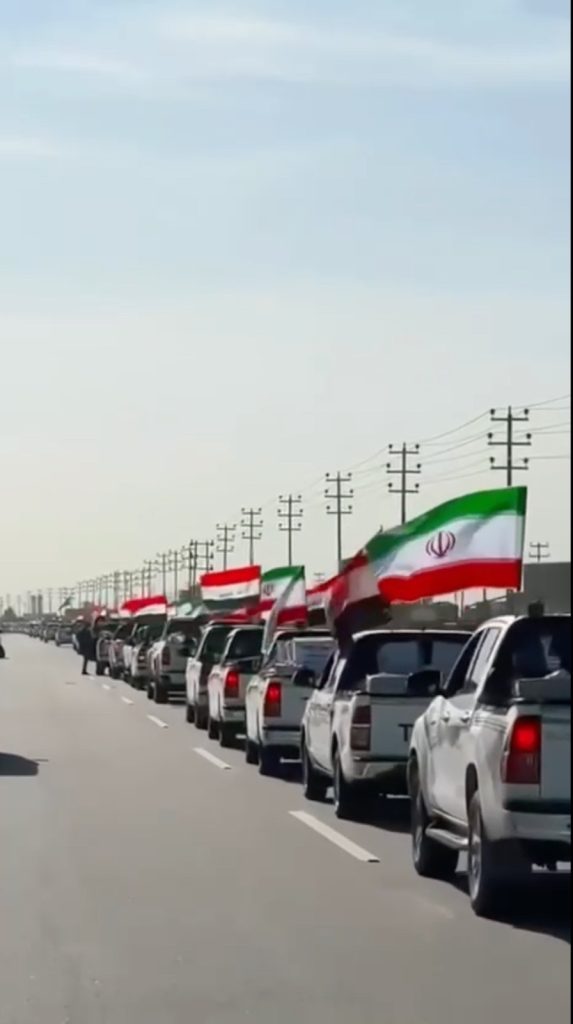 البصرة ترسل 80 طناً من المساعدات للشعب الإيراني