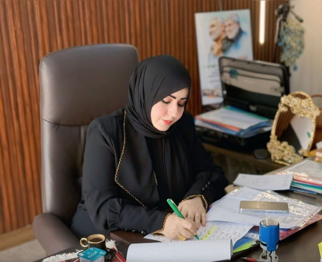 زهراء السلمي توضح بشأن ترشح المحامين للوحدات الادارية في البصرة